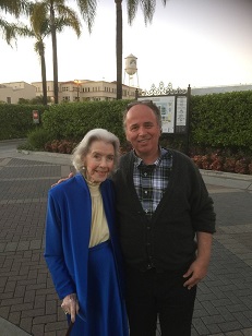 Marsha Hunt and Roger Memos (Photo courtesy of Roger Memos